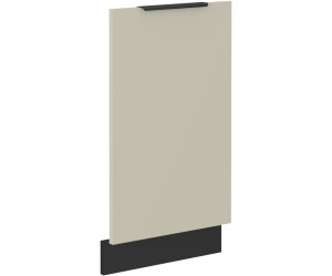 ARMONIA ZM 713x446 Geschirrspülerfront schwarz matt / cashmere