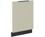 ARMONIA ZM 713x596 Geschirrspülerfront schwarz matt / cashmere