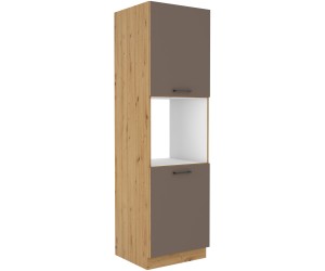 VELLA 60 DP-210 2F Hochschrank für Backofen, Truffle Grey / Artisan