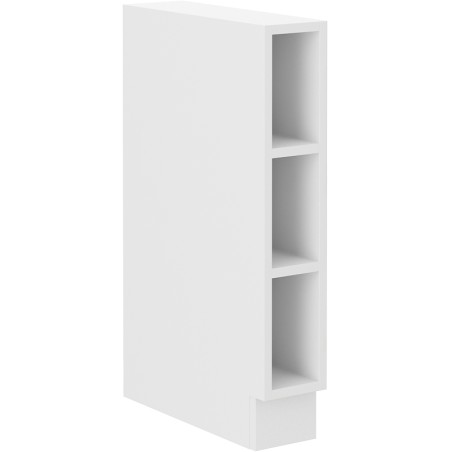 LAURA 15 D OTW BB Küchenunterschrank, Regal, weiß matt