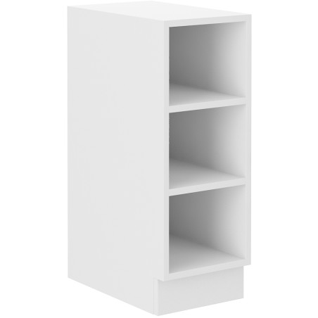 LAURA 30 D OTW BB Küchenunterschrank, Regal, weiß matt