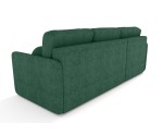 Ecksofa mit Schlaffunktion und Bettkasten, Ottomane universal, Stoff ABRIAMO Boucle, Farbvarianten, TRIVIO N9