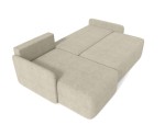 Ecksofa mit Schlaffunktion und Bettkasten, Ottomane universal, TRIVIO-Farbvarianten, TRIVIO N9