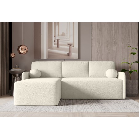 Ecksofa mit Schlaffunktion und Bettkasten, Ottomane universal, TRIVIO-Farbvarianten, TRIVIO N9