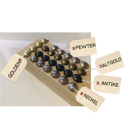 Boxspringbett 140x200 cm, Ehebett, Hotelbett, Kopfteil mit Polsternagelband, Bettkasten, PRESTO 2K