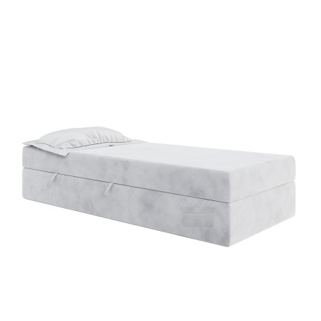 Set mit zwei Hotelbetten 80x200 cm mit Bettkasten, LARA 1M