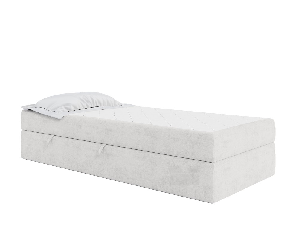 Set mit zwei Hotelbetten 80x200 cm mit Bettkasten, Matratze mit Anti-Rutsch-Stoff, KLAUDIA 1M Set mit zwei Hotelbetten 80x200 cm mit Bettkasten, Matratze mit Anti-Rutsch-Stoff, KLAUDIA 1M