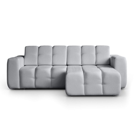 Ecksofa mit Schlaffunktion und Bettkasten, Stoff VELO wasserabweisend, FERRO 66