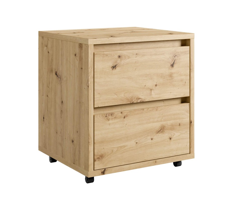 Rollcontainer mit Schubladen für Schreibtisch LINO, Artisan