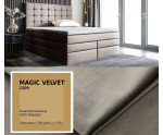 Boxspringbett 160x200 cm, Ehebett mit Bettkasten, Magic Velvet 2209 graues Beige verandbereit, MAGNUS 2B Boxspringbett 160x200 cm, Ehebett mit Bettkasten, Magic Velvet 2209 graues Beige verandbereit, MAGNUS 2B