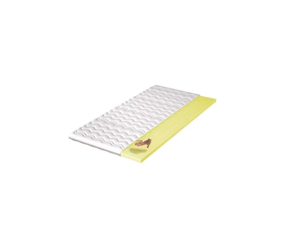 Topper VISCO Höhe 7 cm, Matratzenschonauflage, Viscoschaum, Bezug waschbar, ARKO 4