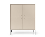 Moderne Kommode sandbeige für Wohnzimmer/Esszimmer, ARON MK104