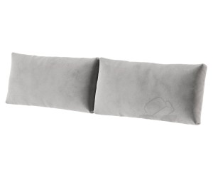 Rückenkissen 100x50 cm für Betten, Sitzkissen fürs Einzelbett, Kissen - zweiteiliges Set