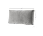 Rückenkissen 100x50 cm für Betten, Sitzkissen fürs Einzelbett, Kissen - zweiteiliges Set Rückenkissen 100x50 cm für Betten, Sitzkissen fürs Einzelbett, Kissen - zweiteiliges Set