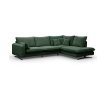 Großes, bequemes Ecksofa mit Rückenkissen, nicht ausziehbar, freistehend, FERRO 59 Großes, bequemes Ecksofa mit Rückenkissen, nicht ausziehbar, freistehend, FERRO 59