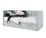 Modernes Jugendbett 90x200 cm mit Stauraum und Seitenteilen, Schlafsofa MILENA 1R Modernes Jugendbett 90x200 cm mit Stauraum und Seitenteilen, Schlafsofa MILENA 1R