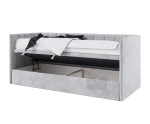 Kinderschlafsofa 100x200 cm mit Bettkasten, Kinderbett MILENA 1R