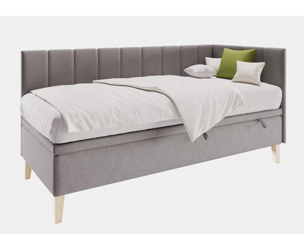 Jugendbett 90x200 cm mit Bettkasten auf Füßen, INTARO A9 Jugendbett 90x200 cm mit Bettkasten auf Füßen, INTARO A9