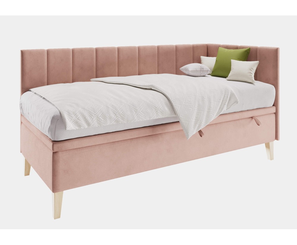 Jugendbett 100x200 cm mit Bettkasten auf Füßen, INTARO A9 Jugendbett 100x200 cm mit Bettkasten auf Füßen, INTARO A9