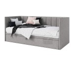 Modernes Jugendbett 90x200 cm mit Stauraum und Seitenteilen, Schlafsofa MILENA 1R Modernes Jugendbett 90x200 cm mit Stauraum und Seitenteilen, Schlafsofa MILENA 1R