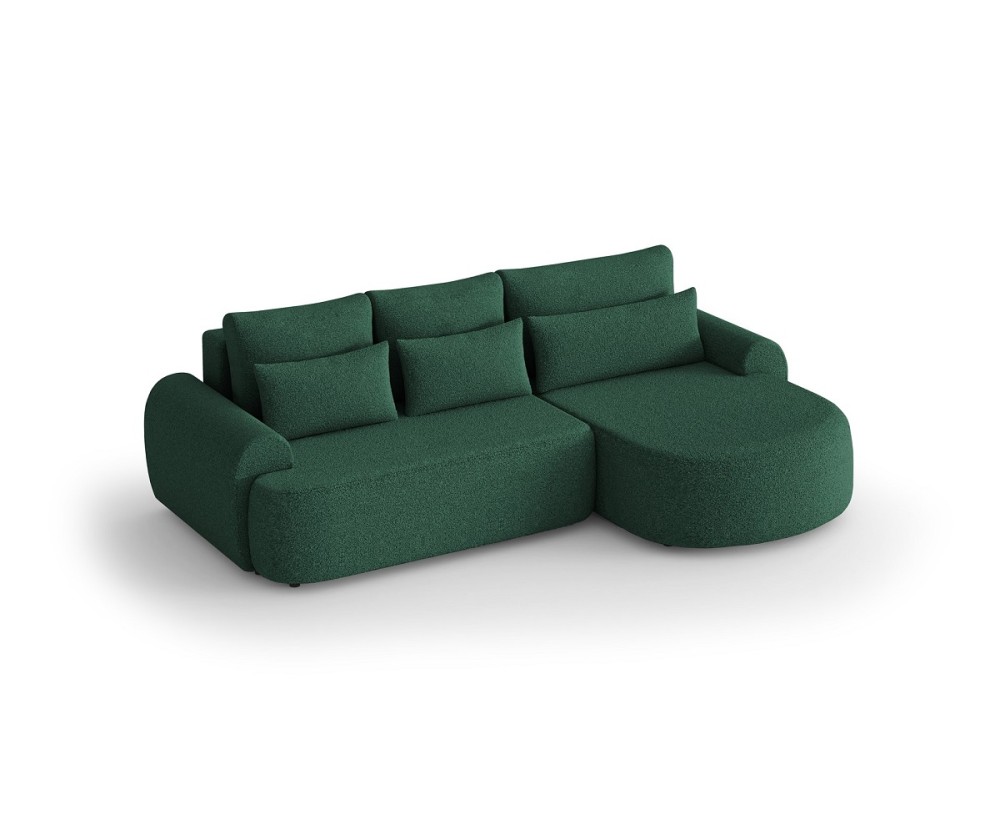 Bequemes Ecksofa mit Schlaffunktion und Bettkasten, Farbvarianten, FERRO 58 Bequemes Ecksofa mit Schlaffunktion und Bettkasten, Farbvarianten, FERRO 58