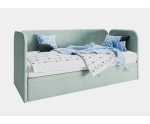 Jugendbett 80x200 cm mit Bettkasten, 2 Kopfteile und Seitenblende abgerundet, OLIVIER 1R Jugendbett 80x200 cm mit Bettkasten, 2 Kopfteile und Seitenblende abgerundet, OLIVIER 1R