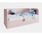Einzelbett 100x200 cm für Jugendzimmer mit Bettkasten, 2 Kopfteile und Seitenblende abgerundet, OLIVIER 1R Einzelbett 100x200 cm für Jugendzimmer mit Bettkasten, 2 Kopfteile und Seitenblende abgerundet, OLIVIER 1R