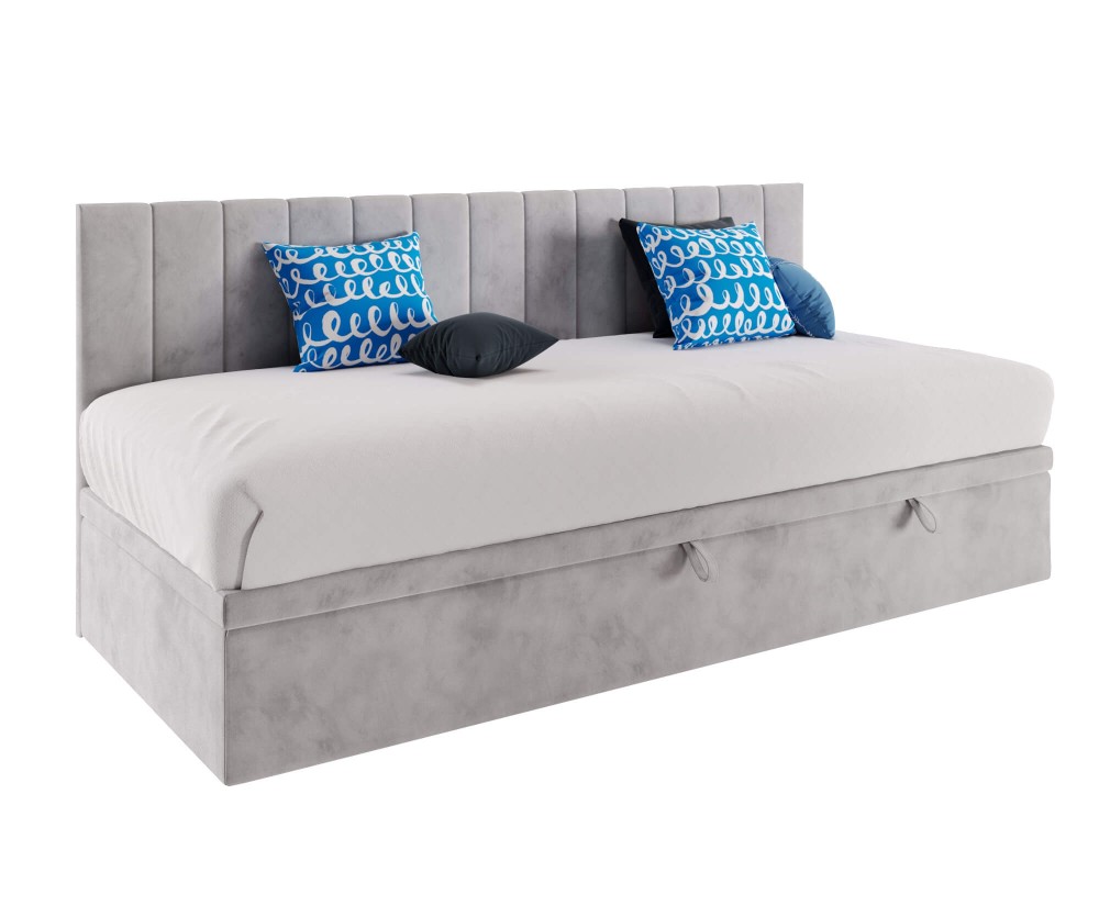 INTARO A43 Jugendbett 80x200 cm mit Bettkasten, ohne Matratze