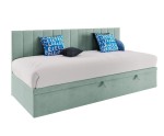 Jugendbett 80x200 cm mit Bettkasten, ohne Matratze, INTARO A43