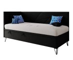 Jugendbett 100x200 cm mit Bettkasten, ohne Matratze, GEOMETRIC 1R