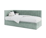 Jugendbett 80x200 cm mit Bettkasten ohne Matratze, Polsterbett INTARO A44 Jugendbett 80x200 cm mit Bettkasten ohne Matratze, Polsterbett INTARO A44