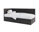 Polsterbett 100x200 cm mit Bettkasten, ohne Matratze, INTARO A44