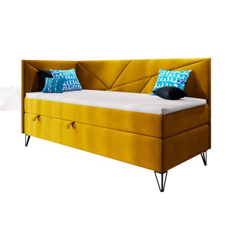 GEOMETRIC 3M Jugendbett 120x200 cm mit Bettkasten und Matratze