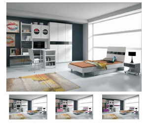 Zestaw mebli młodizżowych SINDBAD 1 (5 kolorów, połysk)