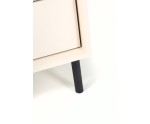 TV-Schrank, TV-Board Breite 210 cm, Sandbeige mit Struktur, GRANDE GR7
