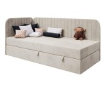 Kontinentalbett 90x200 cm mit Bettkasten, abgerundete Seitenteile, Jugendbett INTARO A28 Kontinentalbett 90x200 cm mit Bettkasten, abgerundete Seitenteile, Jugendbett INTARO A28