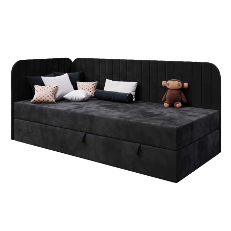 INTARO A28 Jugendbett 120x200 cm mit Bettkasten, abgerundete Seitenteile