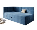 Jugendbett 100x200 cm mit Bettkasten, Einzelbett mit Seitenteilen, MEROO 3M Jugendbett 100x200 cm mit Bettkasten, Einzelbett mit Seitenteilen, MEROO 3M