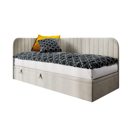 ANTOS 2R Jugendbett 100x200 cm, Seitenblende und Kopfteil abgerundet