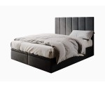 Polsterbett 140x200 cm, Ehebett, Hotelbett mit Bettkasten, PANAMA 6R