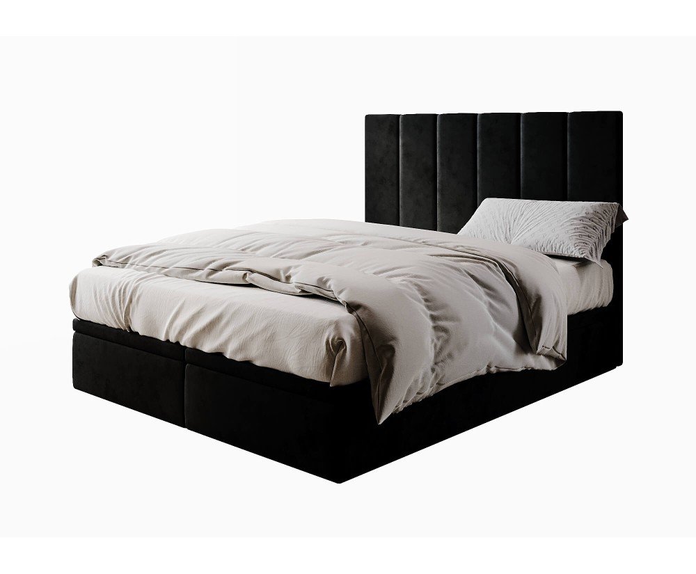 Doppelbett 180x200 cm, Polsterbett, Hotelbett mit Bettkasten, PANAMA 6R Doppelbett 180x200 cm, Polsterbett, Hotelbett mit Bettkasten, PANAMA 6R