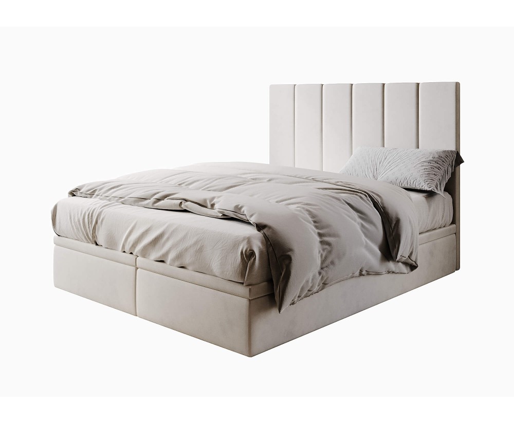 Doppelbett 180x200 cm, Polsterbett, Hotelbett mit Bettkasten, PANAMA 6R Doppelbett 180x200 cm, Polsterbett, Hotelbett mit Bettkasten, PANAMA 6R