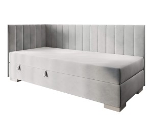 INTARO A40 Singlebett 120x200 cm, Polsterbett, Einzelbett mit Bettkasten