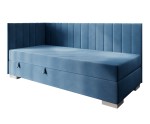 Singlebett 120x200 cm, Polsterbett, Einzelbett mit Bettkasten, INTARO A40 Singlebett 120x200 cm, Polsterbett, Einzelbett mit Bettkasten, INTARO A40