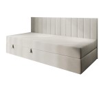 Einzelbett 90x200 cm mit Bettkasten und Bonell-Matratze, Schlafsofa INTARO 35M Einzelbett 90x200 cm mit Bettkasten und Bonell-Matratze, Schlafsofa INTARO 35M