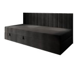 Einzelbett 90x200 cm mit Bettkasten und Bonell-Matratze, Schlafsofa INTARO 35M Einzelbett 90x200 cm mit Bettkasten und Bonell-Matratze, Schlafsofa INTARO 35M