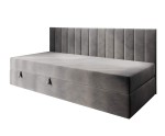 Einzelbett 90x200 cm mit Bettkasten und Bonell-Matratze, Schlafsofa INTARO 35M Einzelbett 90x200 cm mit Bettkasten und Bonell-Matratze, Schlafsofa INTARO 35M