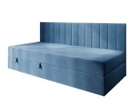 Einzelbett 90x200 cm mit Bettkasten und Bonell-Matratze, Schlafsofa INTARO 35M Einzelbett 90x200 cm mit Bettkasten und Bonell-Matratze, Schlafsofa INTARO 35M