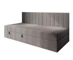 Einzelbett 90x200 cm mit Bettkasten und Bonell-Matratze, Schlafsofa INTARO 35M Einzelbett 90x200 cm mit Bettkasten und Bonell-Matratze, Schlafsofa INTARO 35M