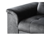 Modernes 2-Sitzer-Sofa mit Bettkasten, verstellbare Kopfteile, FERRO 56